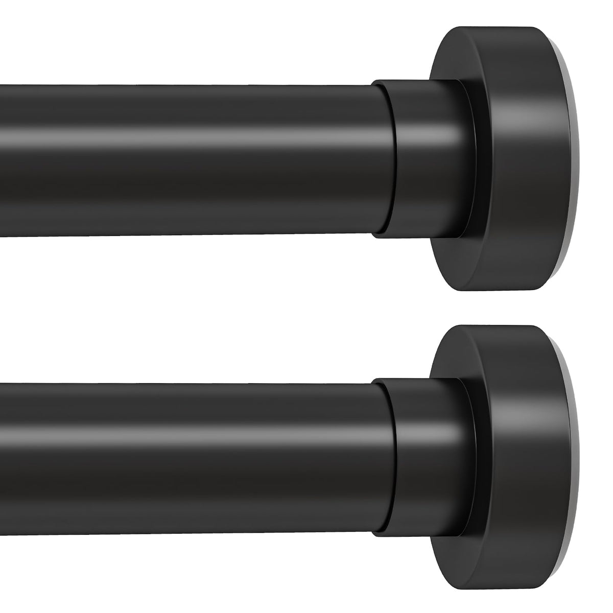 Spring Tension Shower Curtain Rod,18-49",Heavy Duty,No Drill,Gold