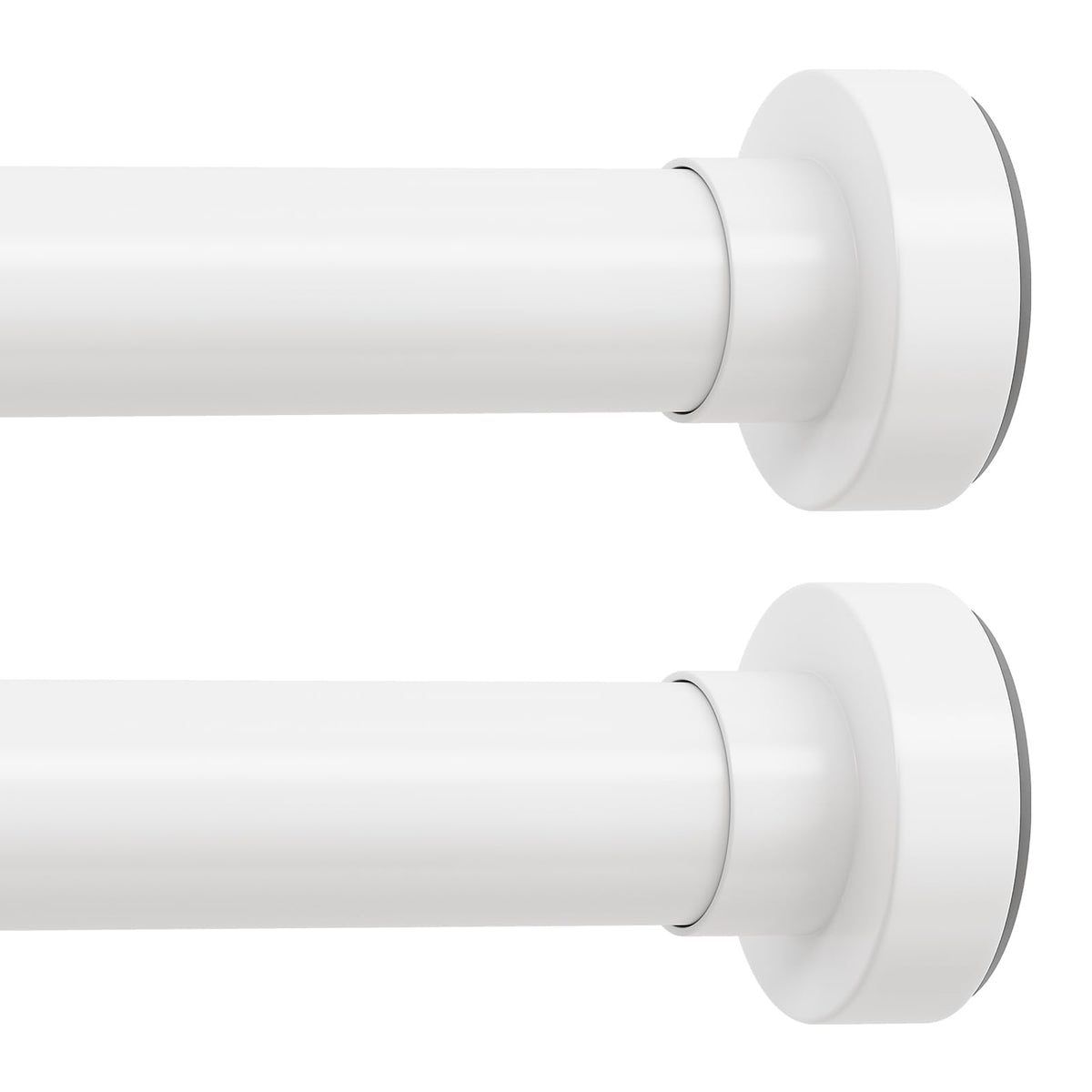 Spring Tension Shower Curtain Rod,18-49",Heavy Duty,No Drill,Gold
